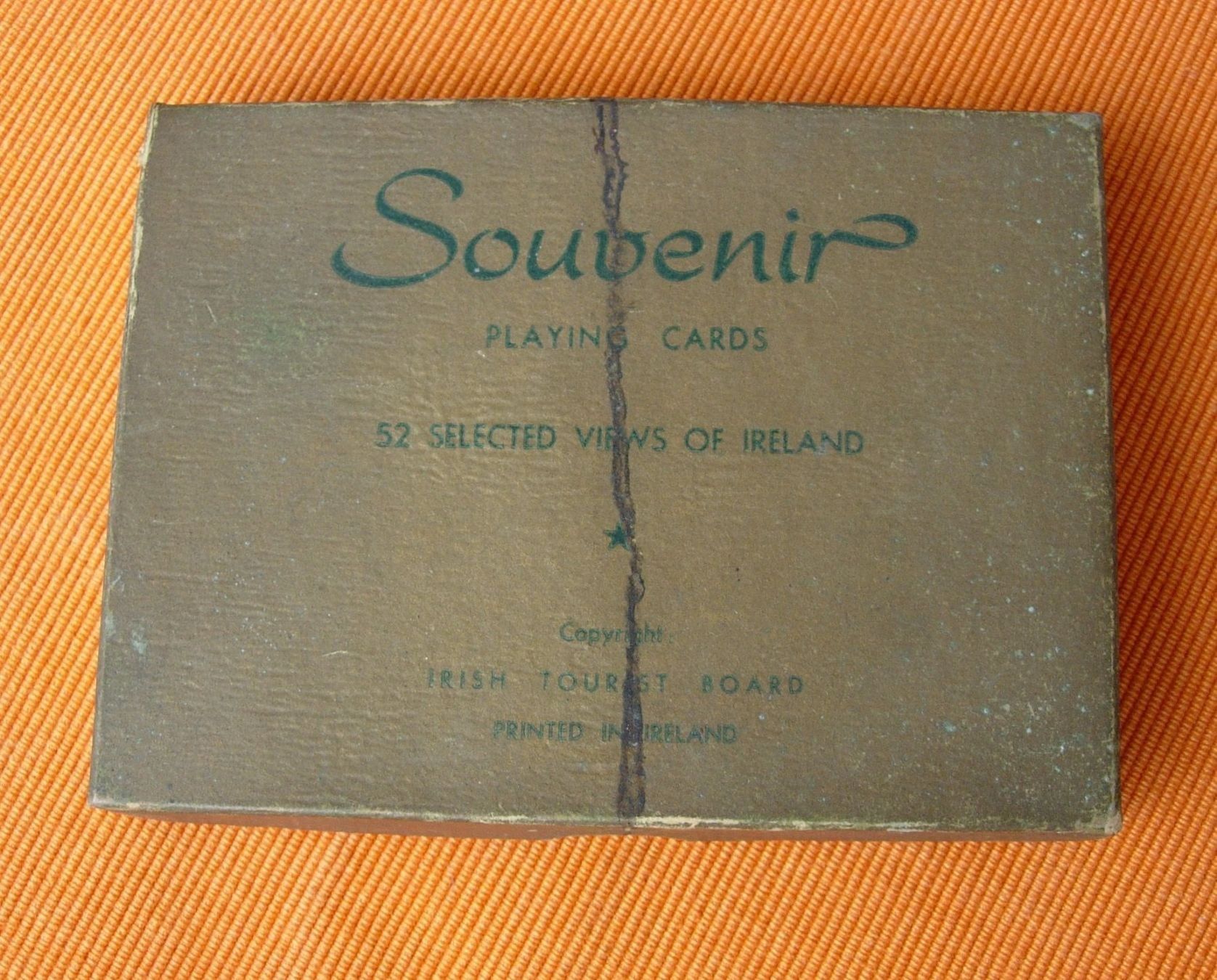 Spiele: Irland Souvenir-Spielkarten – Gebraucht aus Basel von Grbina64 1