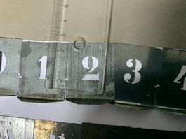 Satz Schriftschablonen 15 mm (Vintage)