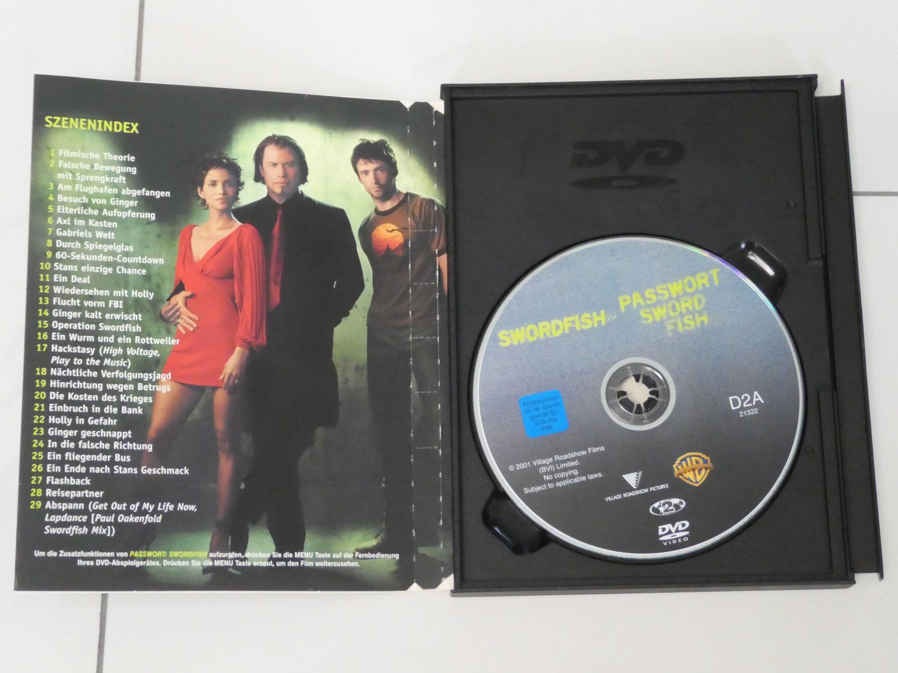 Tutti i DVDs: DVD / Passwort: Sword Fish – Usato da Uznach venduto da binmaley 2