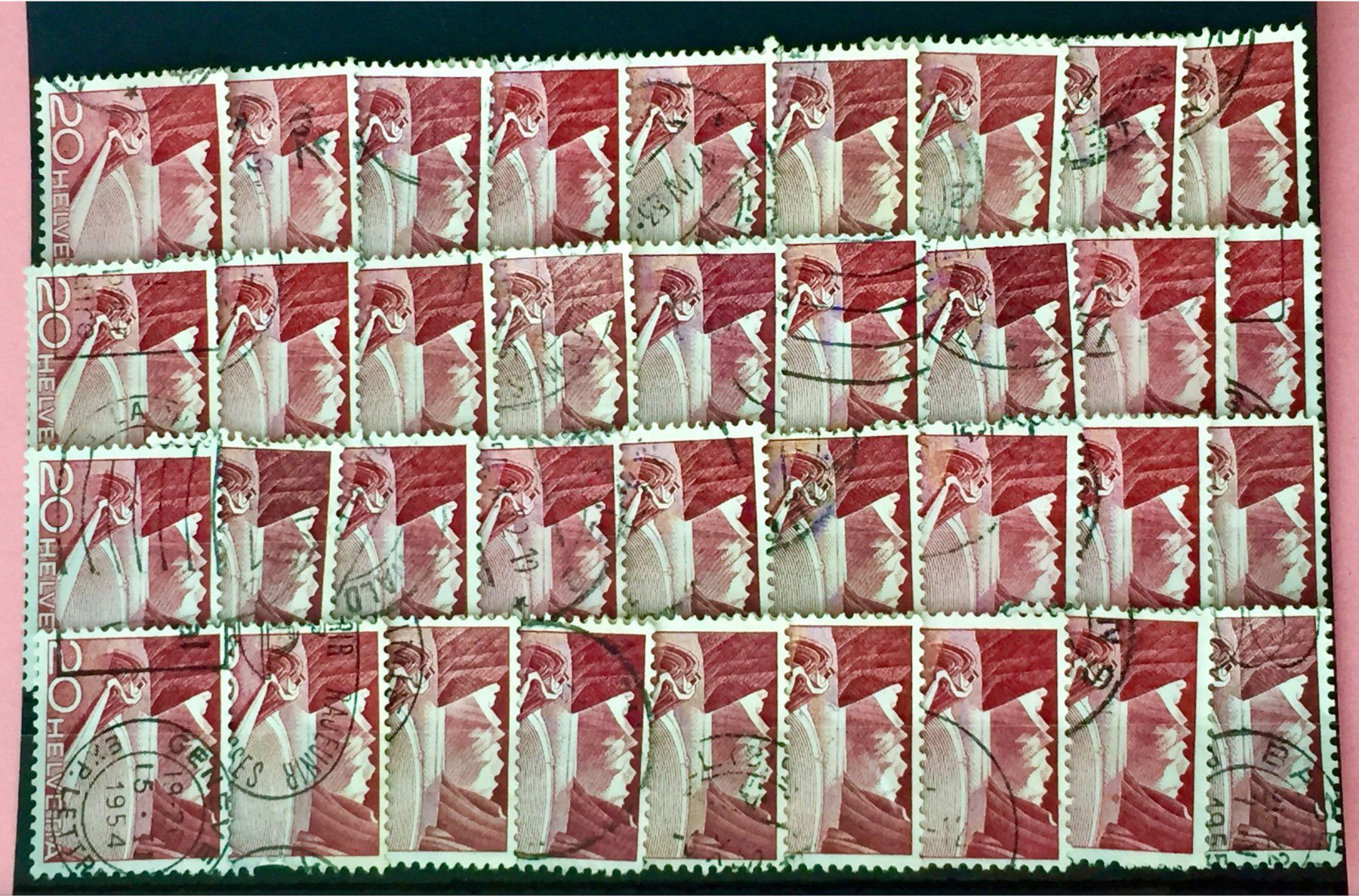 Tutti i francobolli: Nr.301A  Briefmarken mit Stempel      – Usato da Aarau venduto da Billa007
