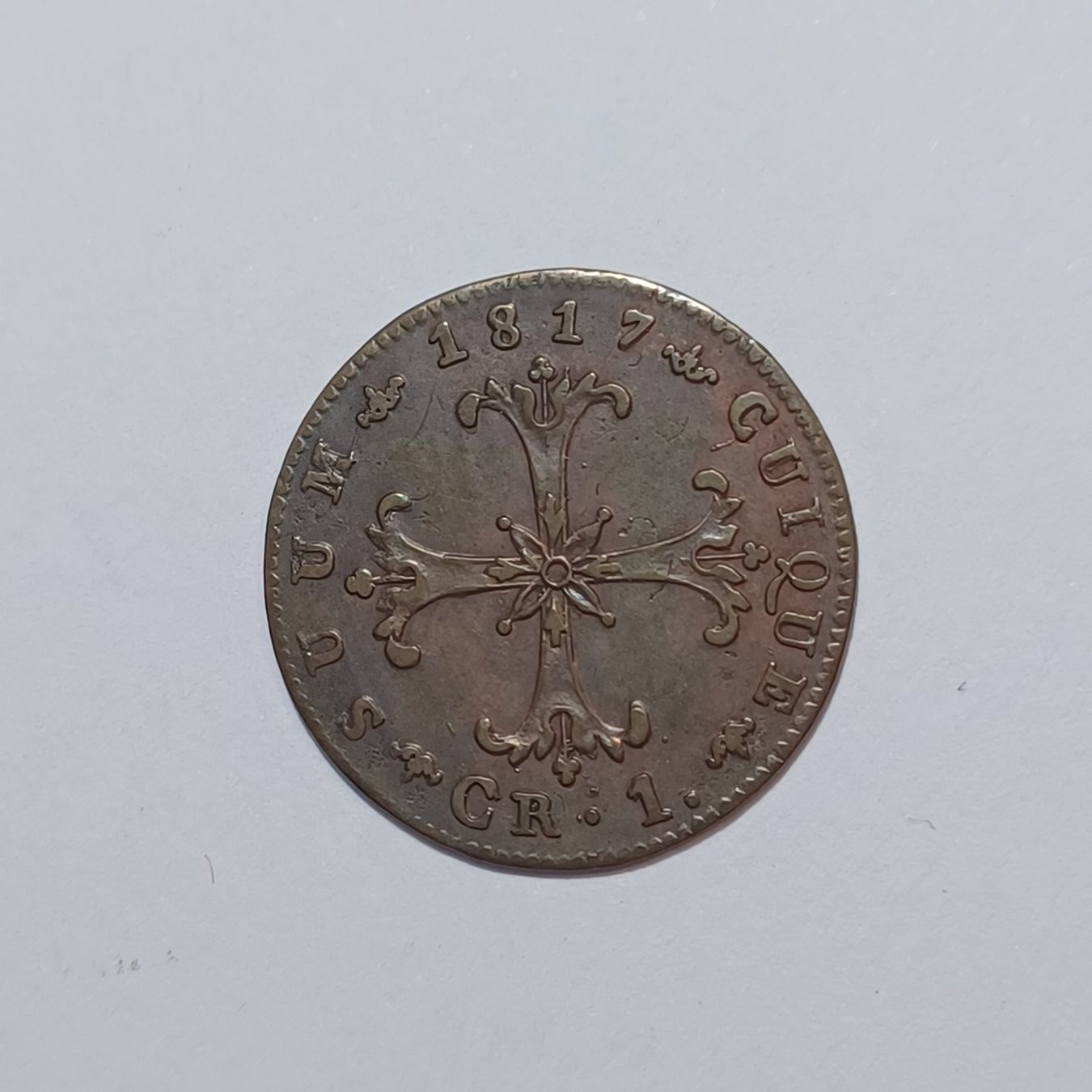 Tutti le monete: Kreuzer 1817 Neuenburg – Usato da Pfäffikon ZH venduto da Schweizer_Muenzen 1