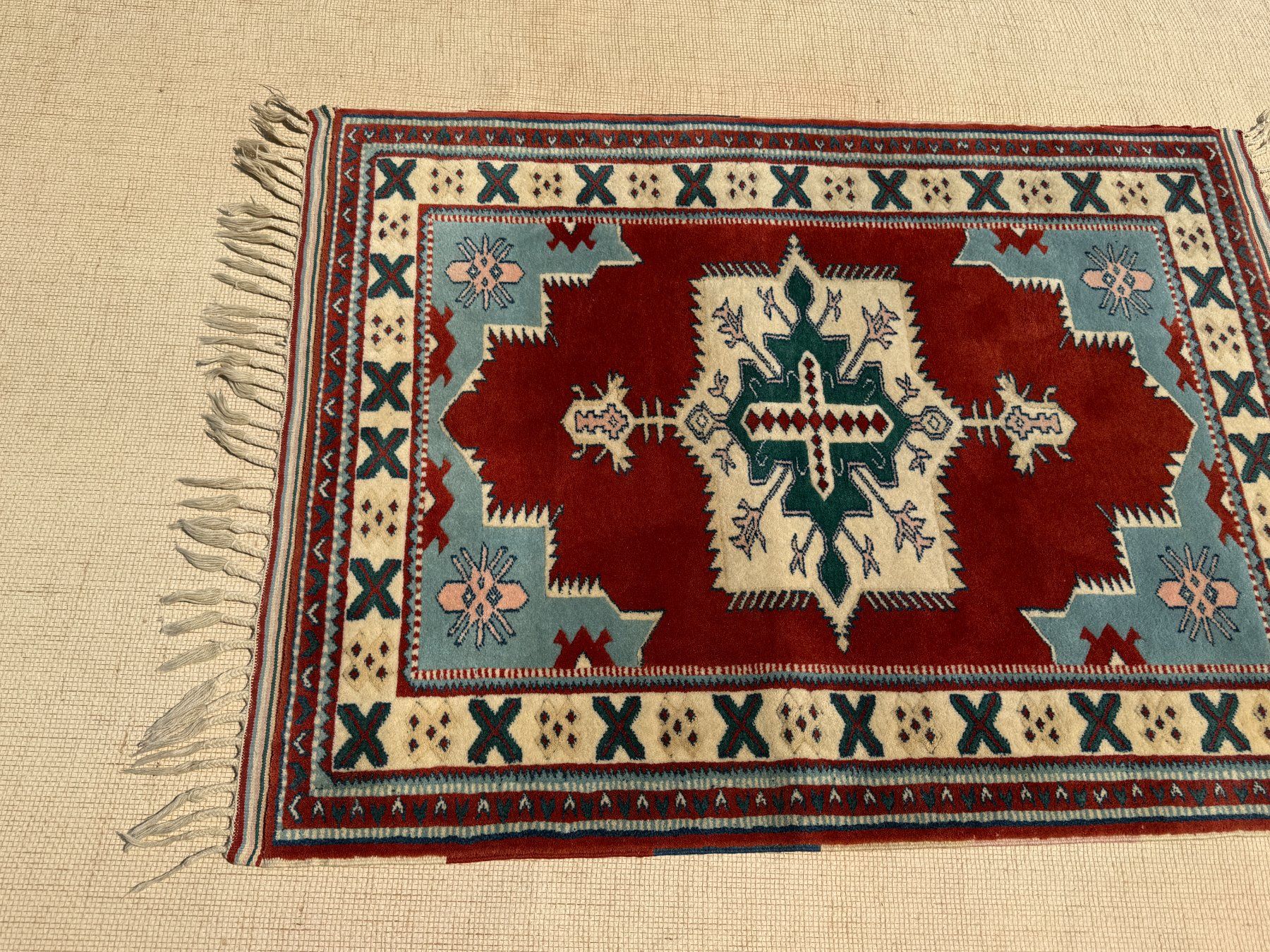 Teppiche: Dobag Çanakkale 132x97cm Teppich handgeknüpft sauber – Gebraucht aus Vacallo von cri_229f 6