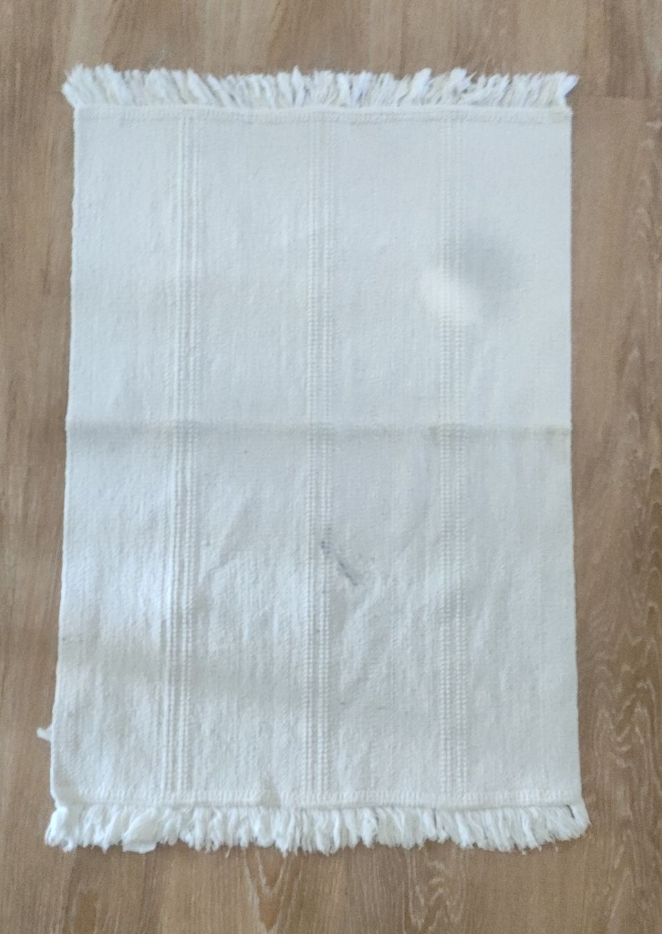 Ikea Tappeti: Gewebte Badematte aus Baumwolle mit Fransen x2 – Usato da Winterthur venduto da Ajcps