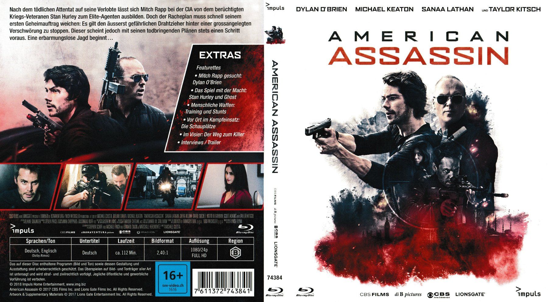 Alle DVDs: Blu-Ray - American Assassin – Gebraucht aus Langnau am Albis von MediaRescuerKeLoX