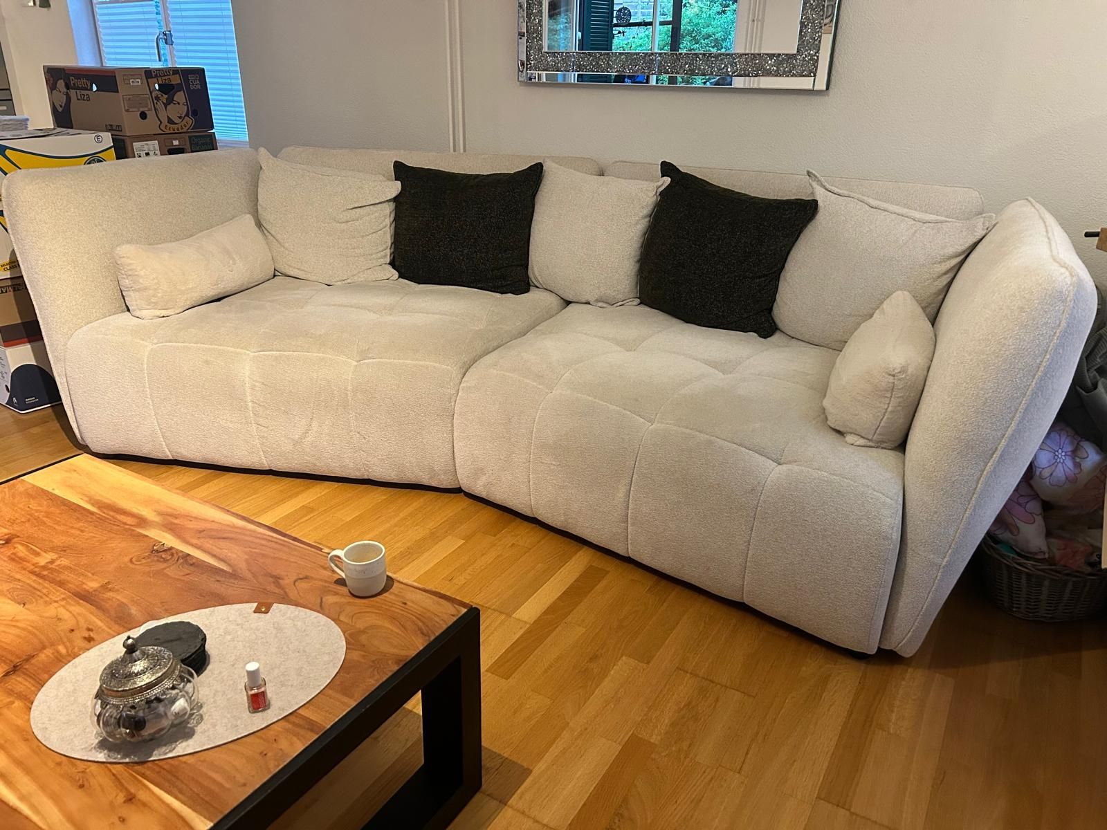 Mömax Divani: Sofa Creme – Nuovo (secondo la descrizione) da Zürich venduto da ale_drb2