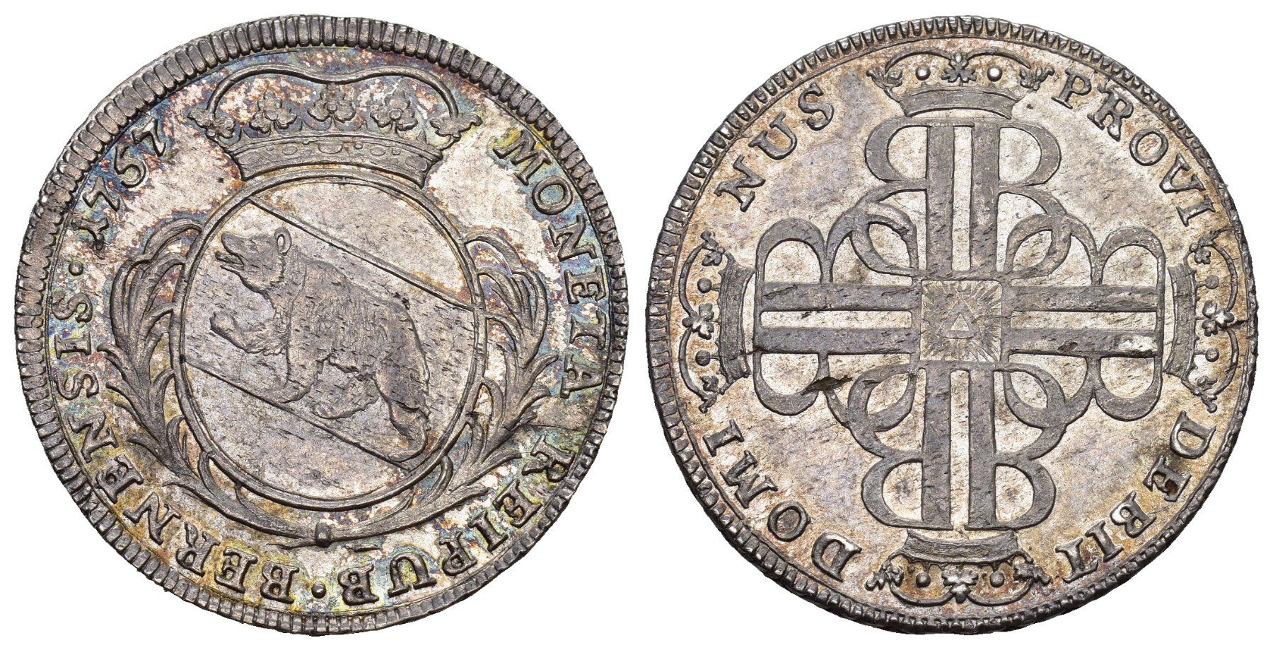 Tutti le monete: Bern 1757 – Usato da Bern venduto da numismatictops
