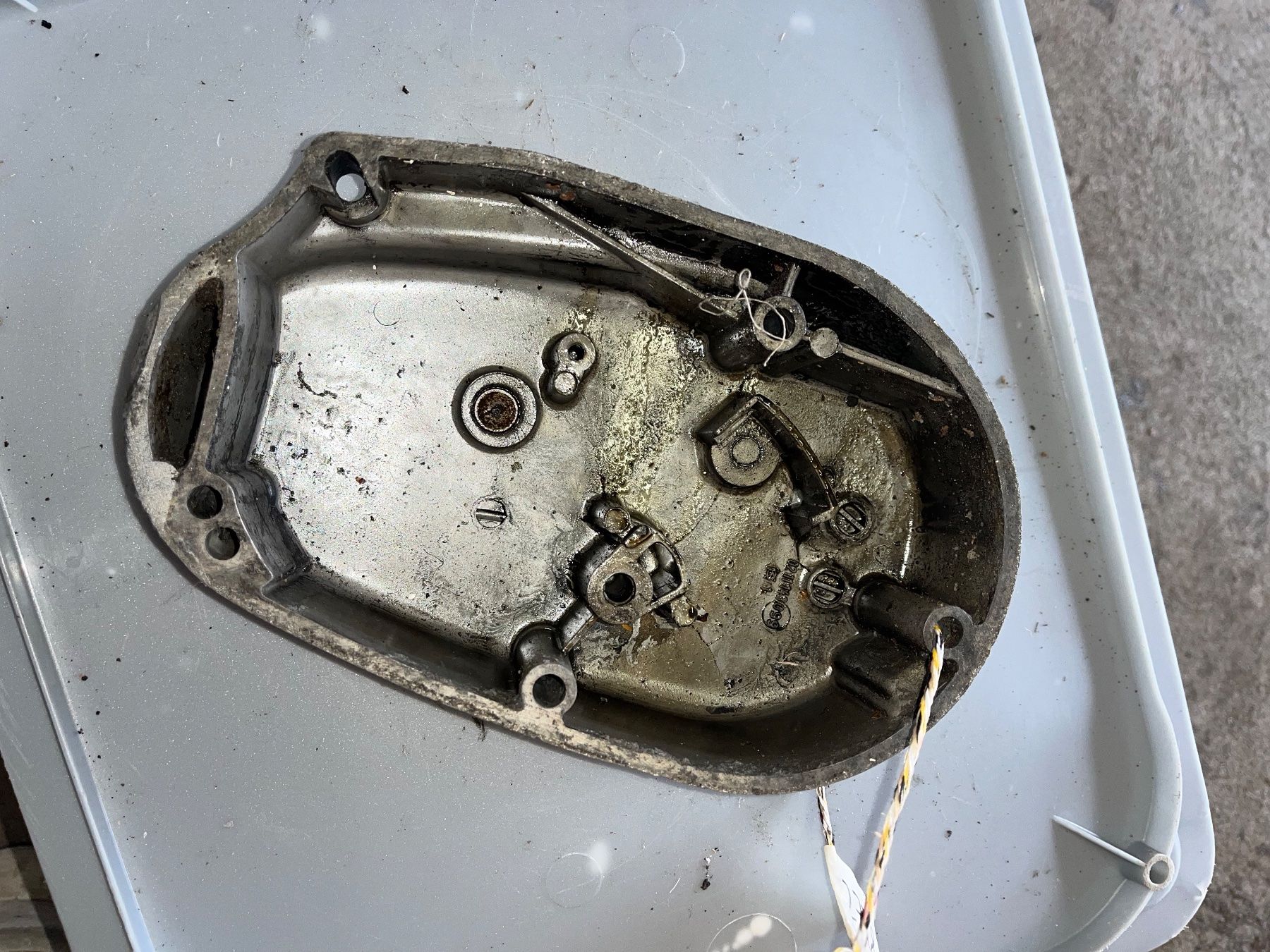 Sachs Parti ricambio per ciclomotori: Sachs 503 Handschalter Kupplungsdeckel – Usato da Fahrni b. Thun venduto da berger_tuning34 3