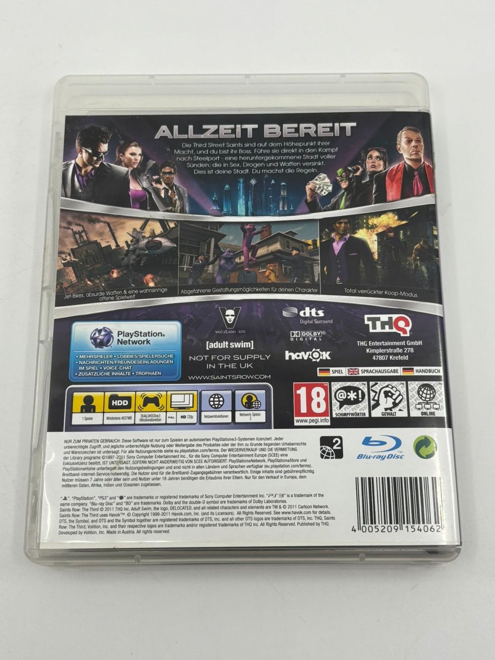 Giochi: Saints Row The Third (PS3) – Usato da Herisau venduto da Seyashop1 2