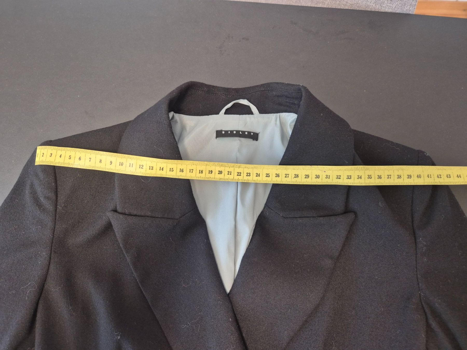 Sisley Giacche: Sisley Blazer mit Gürtel, Grösse 34, schwarz – Usato da Oberrohrdorf venduto da ma-vie 3