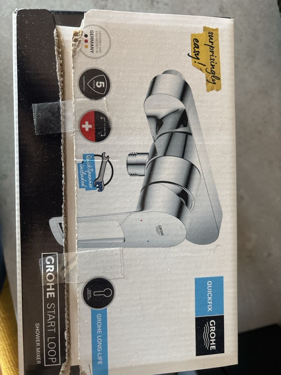 Grohe Rubinetteria: Grohe Start Loop Duscharmatur Quickfix neu – Nuovo e nell'imballaggio originale da Rickenbach ZH venduto da mar_p6sg 1
