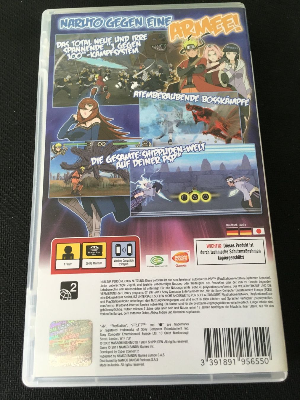 Sony Spiele: Naruto Ultimate Ninja Impact für PSP – Gebraucht aus St.Gallen von sjosjo 1