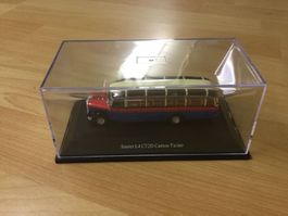 Saurer L4 Bus Canton Ticino Schuco metall 1:87