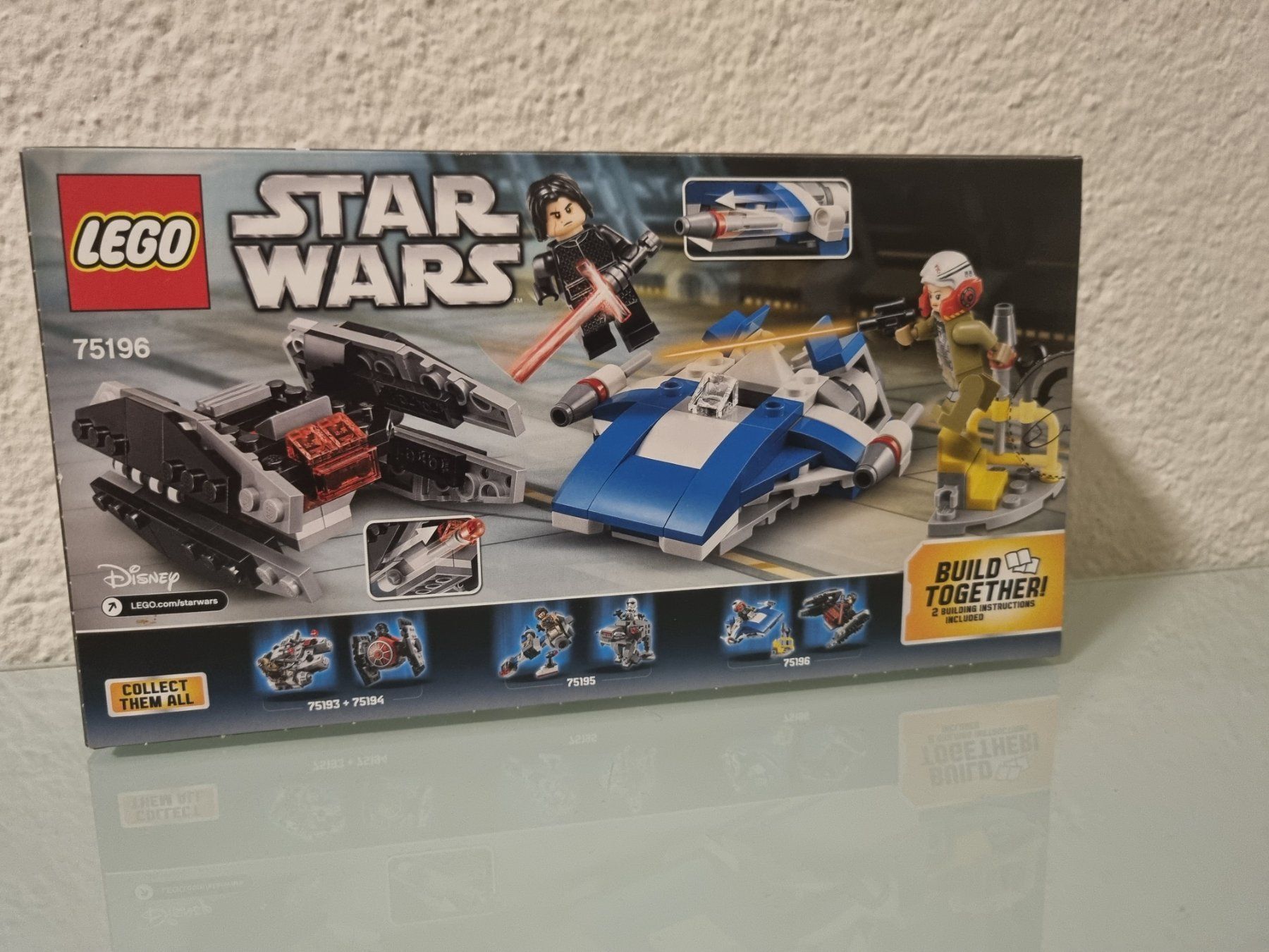 Lego Giocattoli: Lego StarWars 75196 A-Wing vs. TIE Silencer – Nuovo e nell'imballaggio originale da Oberdorf NW venduto da CollectingWorld 1