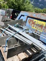 Metallgitterelemente verzinkt gebraucht 10Stück