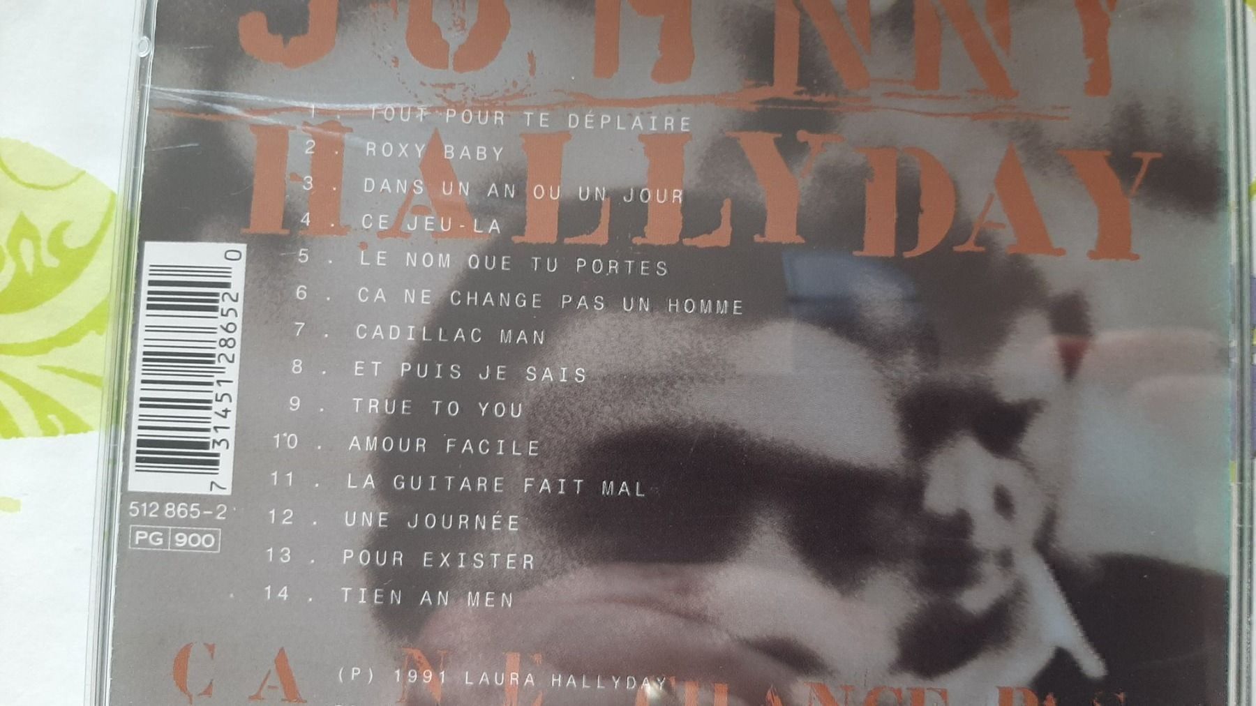 CDs: CD Johnny Hallyday - Ca ne change pas un – Gebraucht aus Pully von bro_n52j 2