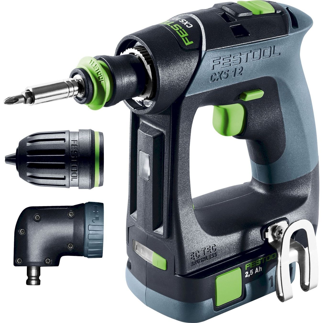 Festool Tutti gli attrezzi: Festool CXS 12 2,5-Set Bohrschrauber – Nuovo e nell'imballaggio originale da Bottighofen venduto da zaap 1