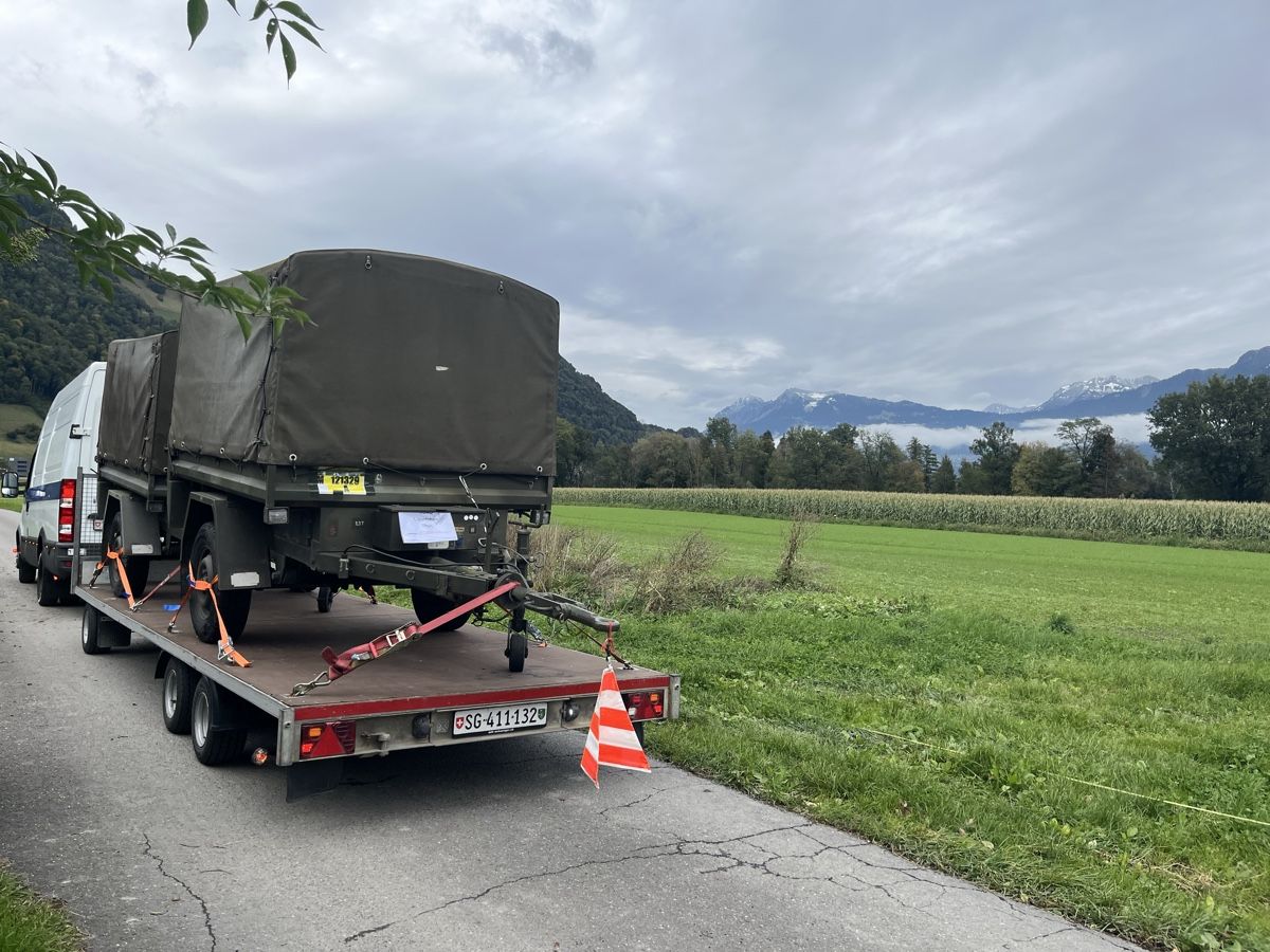 Dienstleistungen & Reparaturen: Langmaterial Transporte (9m) – Gebraucht aus Niederbüren von 4G93 5