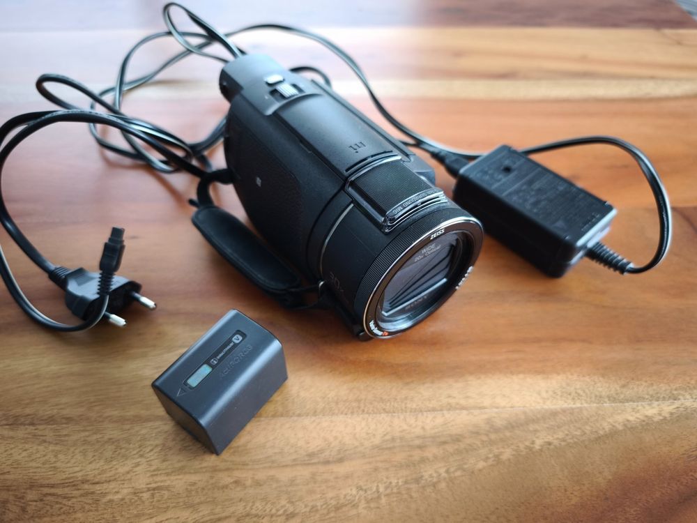 Sony FDR-AX53 4K Handycam Camcorder Exmor R CMOS-Sensor (Gebraucht) in ...