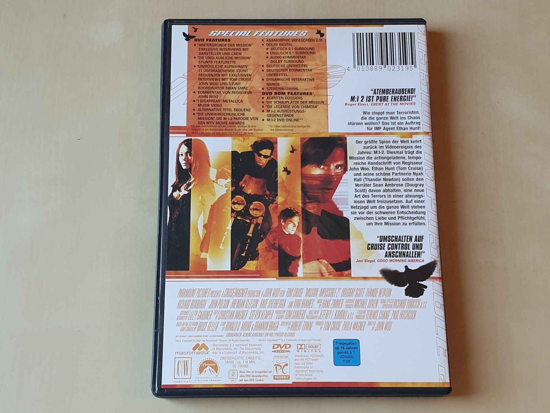 Tous les DVDs: Mission Impossible 2 M:i-2 – D'occasion à Stansstad par collectorsshop 1