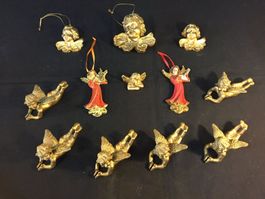 Vintage Verschiedene 12 Engelfiguren