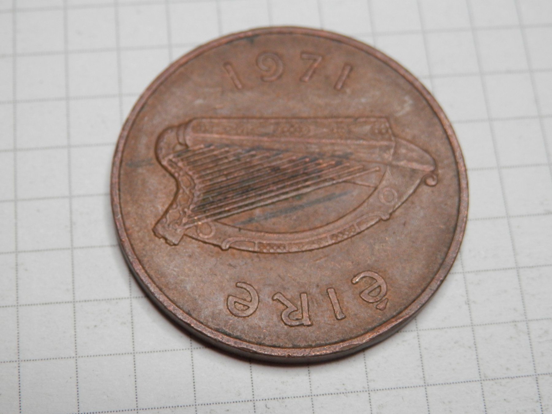 Tutti le monete: Irland  2 Pence, 1971 – Usato da Weiach venduto da weiach81