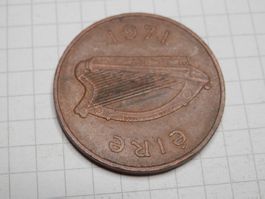 Irland  2 Pence, 1971