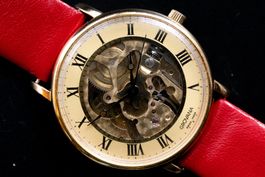 Top Grovana Markenuhr/Sammleruhr/HAU - skelettiert -6L