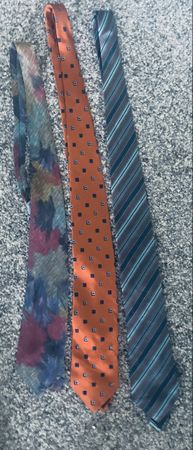 3 Krawatten, Herren Accessoires, Top Zustand, Herbst Sale