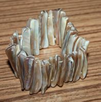 Armband Armreif Armspange Muschelsplitter Ø 5.0-6.0cm