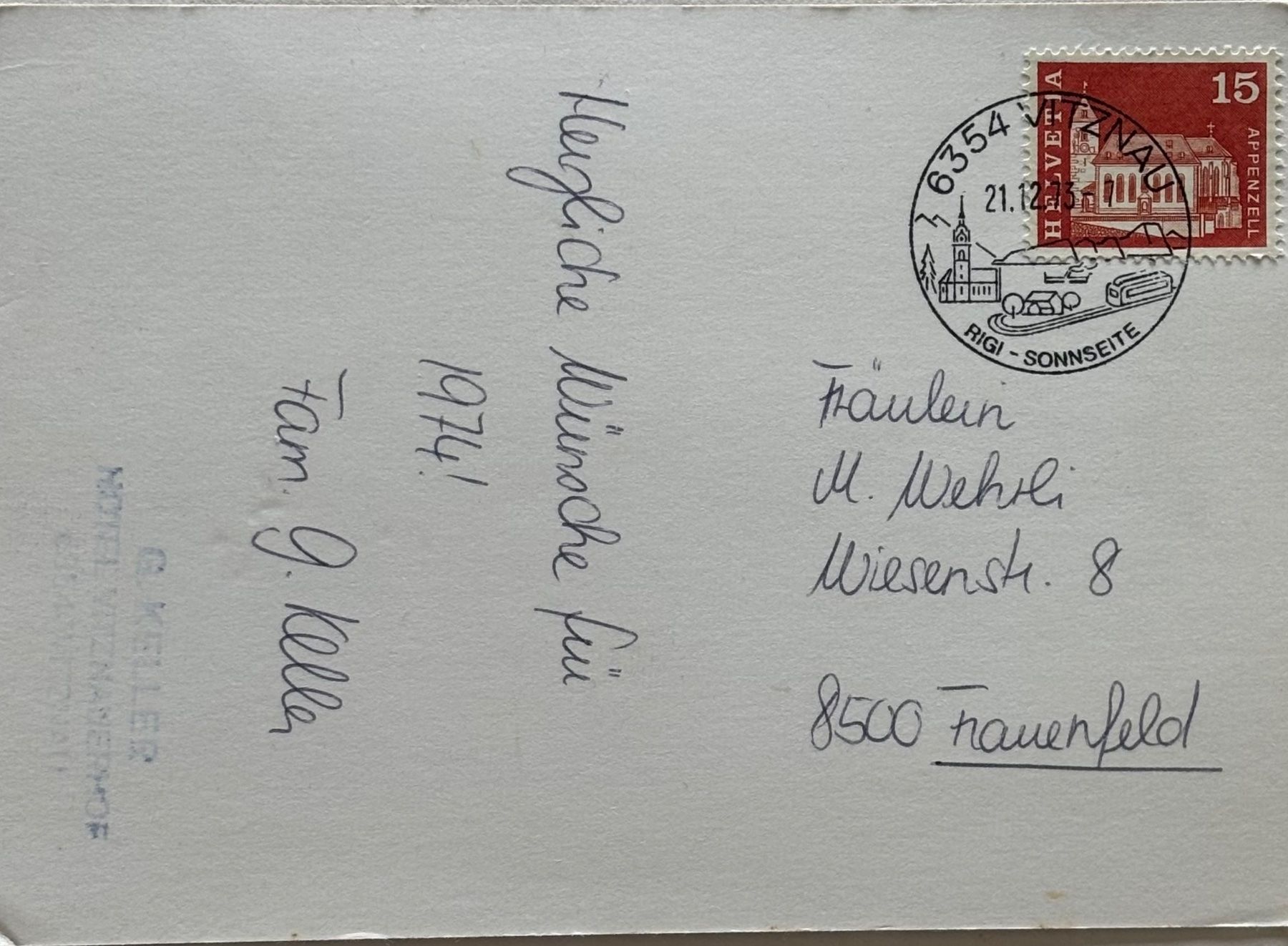 Cartoline postali: Hotel Vitznauerhof, Vitznau – Usato da Frauenfeld venduto da Merk52 1