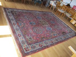 Perser-Teppich Täbris 283 x 366 cm  tapis oriental Iran TOP!