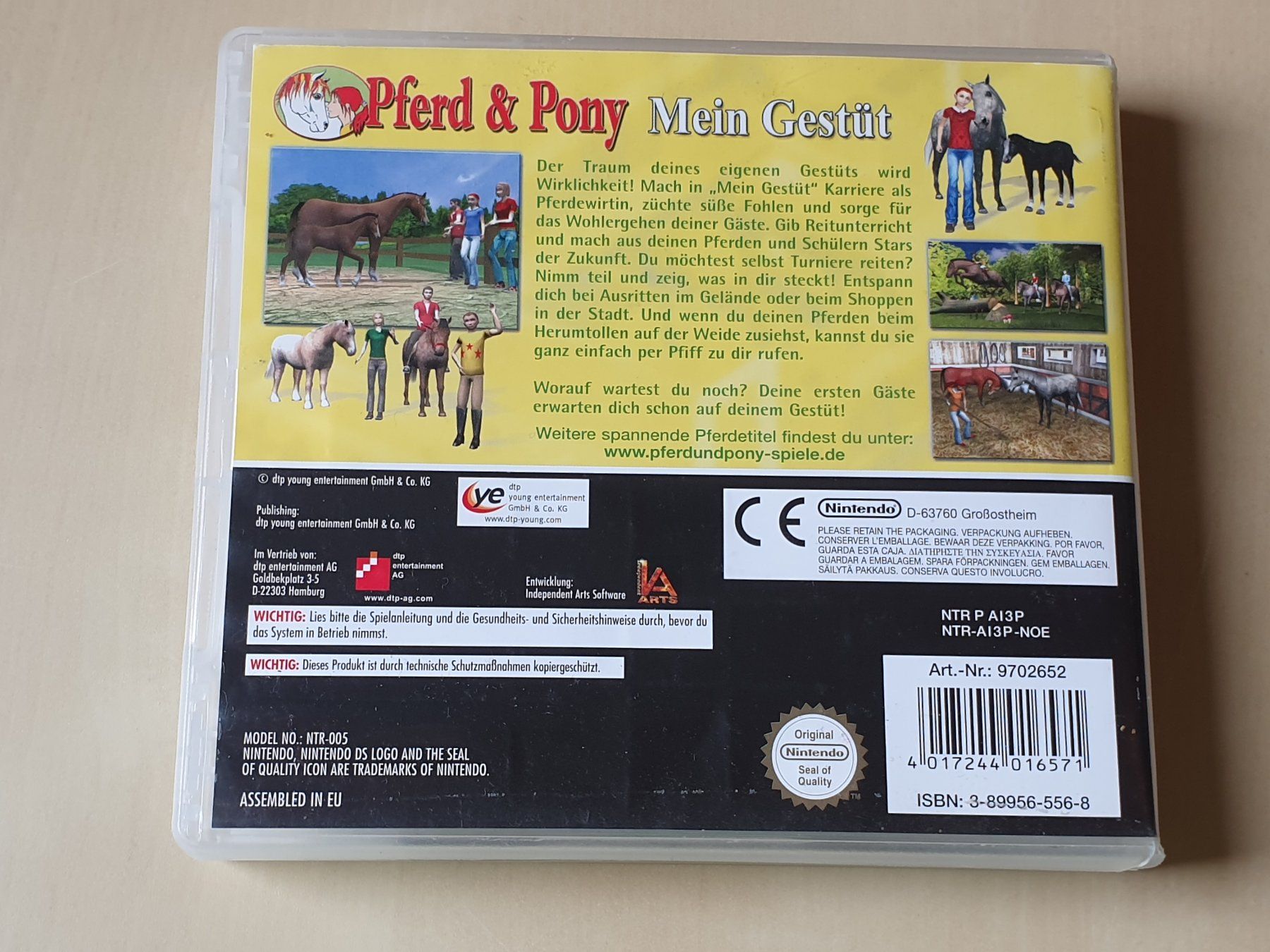 Nintendo Giochi: Pferd & Pony Mein Gestüt – Usato da Stansstad venduto da collectorsshop 1