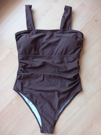 Maillot de bain une pièce brun Taille M
