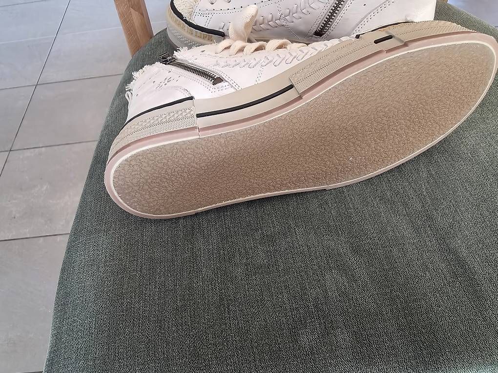 Scarpe da donna: Neue Rebecca White Sneaker, 37 – Nuovo (secondo la descrizione) da Etziken venduto da miata02 3