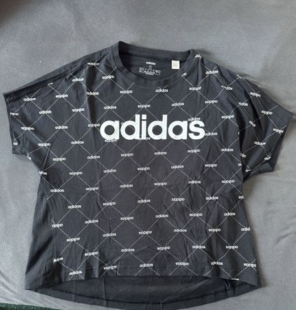 Adidas T-Shirt Damen Schwarz 