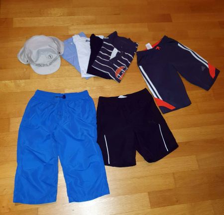 Sommerset (Shorts - T-Shirt - Sonnenhut) ab Gr 128