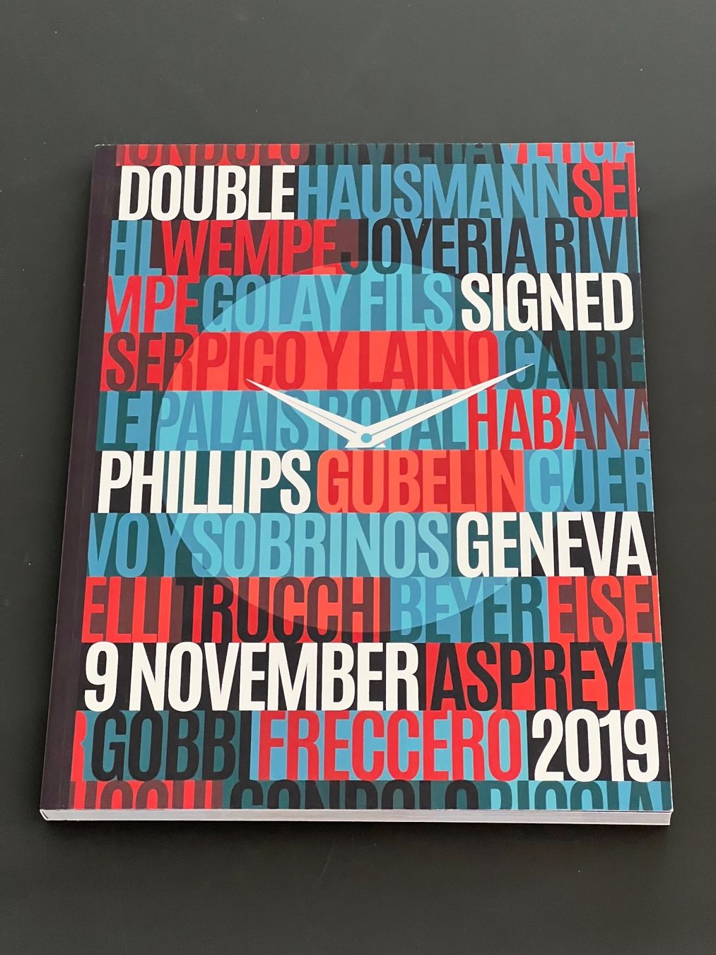 Documenti: Phillips Auction Catalogue watches Double Signed – Usato da versoix venduto da Aess