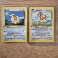 Tauboga base set edition 1 Pidgeotto/Pidgey 1 DE 