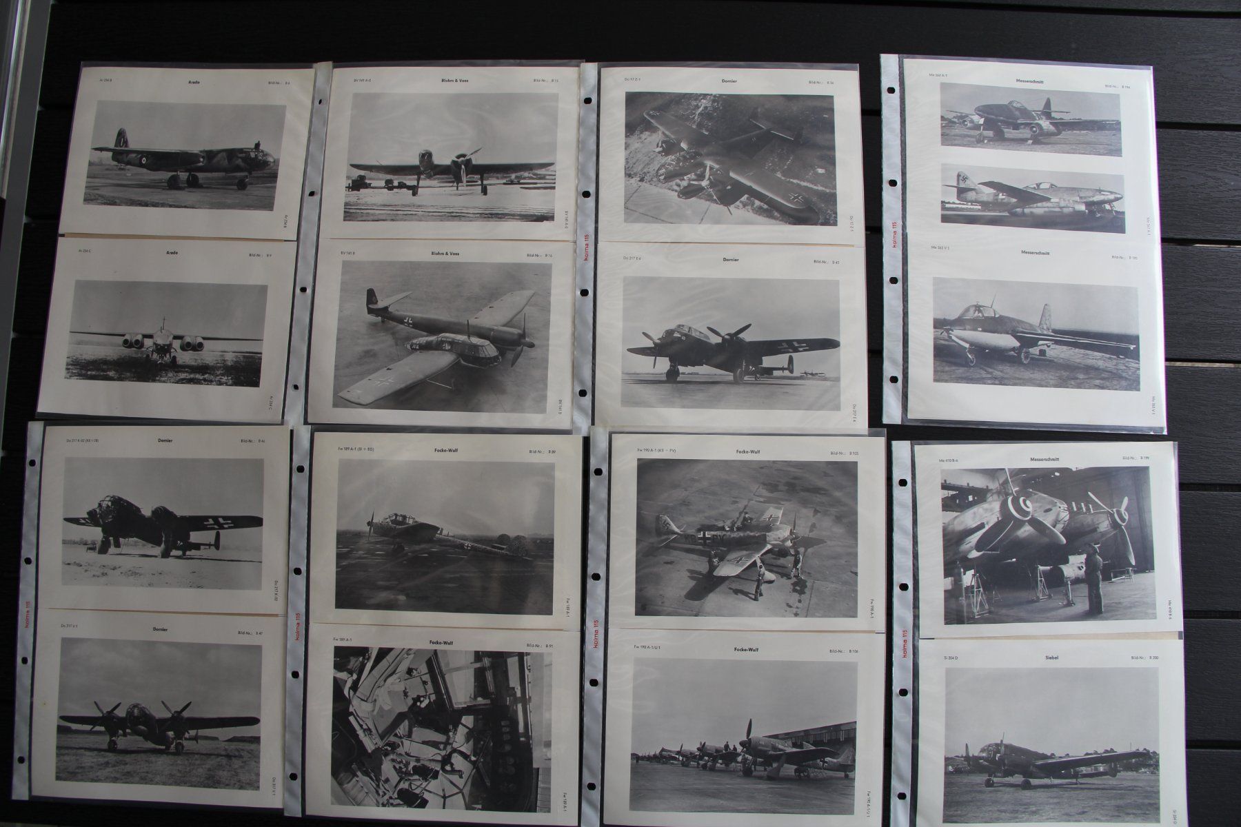 Foto & Immagini: Luftfahrt im Bild, 62 Stk. Datenkarte inkl. technischen Ang. – Usato da Belp venduto da Tomsek