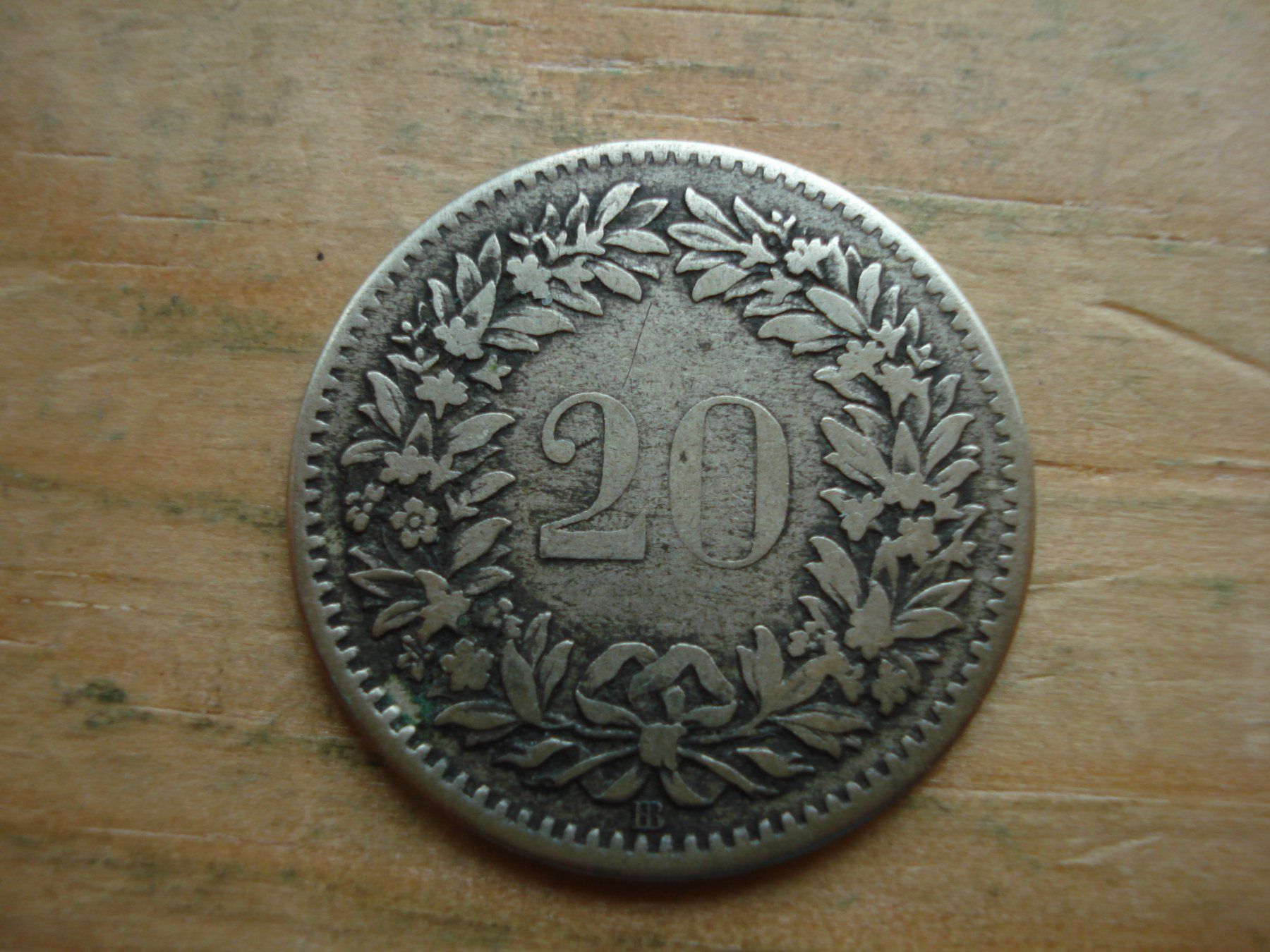 Tutti le monete: (S) 20 Rappen 1850 – Usato da Erlach venduto da Net-Coins 1