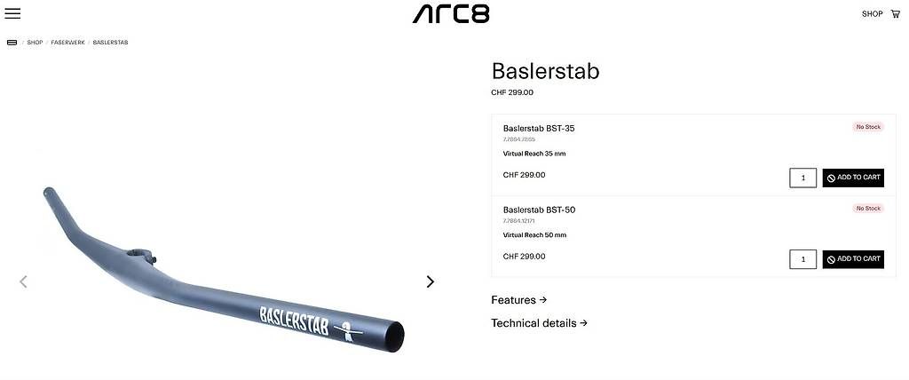 ARC8 Velos: ARC8 Essential FRAME (M) – Gebraucht aus Poschiavo von dan_czx6 2