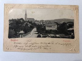 Burgdorf  - Bergstrasse  Fotokarte 1903 RAR
