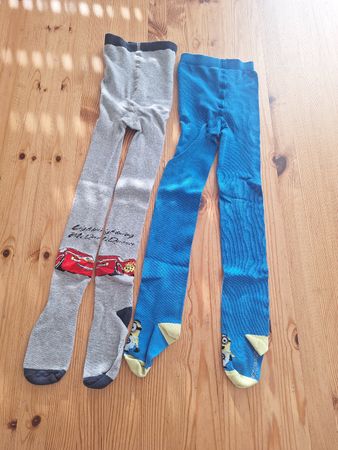 2 paar Strumpfhosen Grösse 110/116