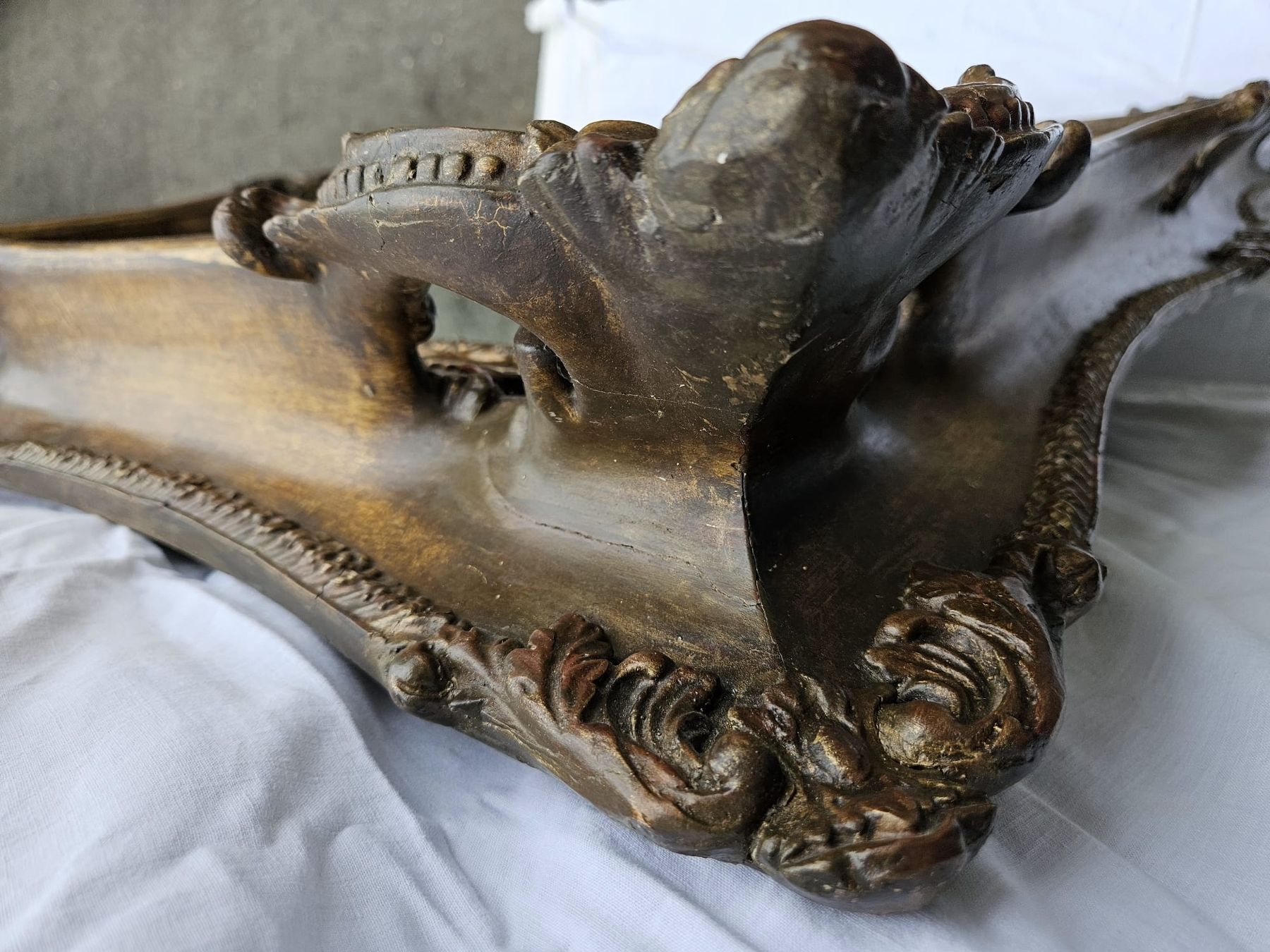 Spiegel: Antiker Wandspiegel /gross – Gebraucht aus Werthenstein von Marsche1 7