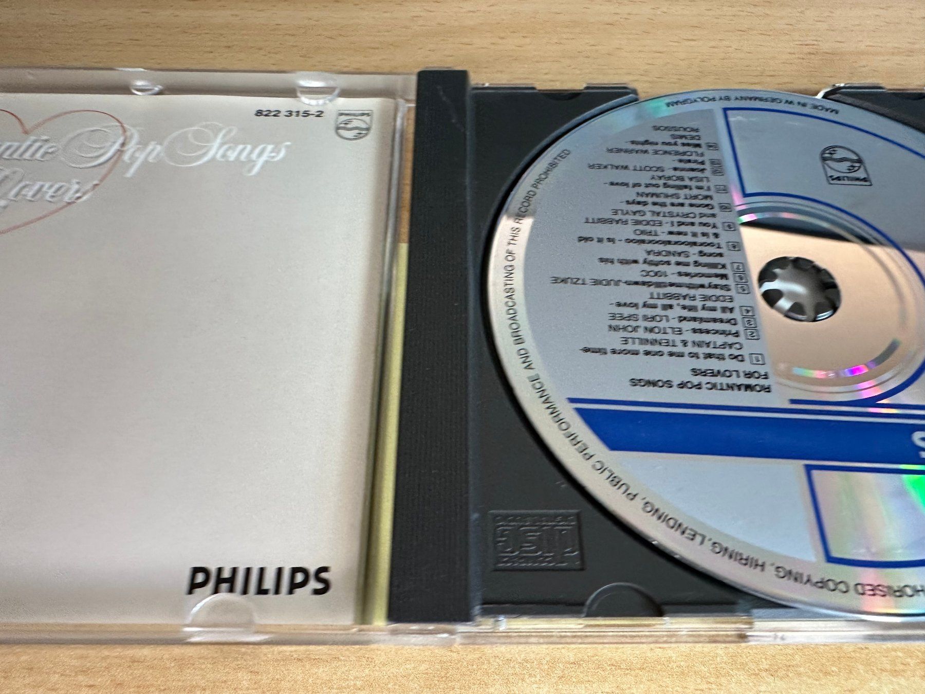 CD: Various – Romantic Pop Songs For Lovers – Usato da Rikon im Tösstal venduto da Alpenmutz 2