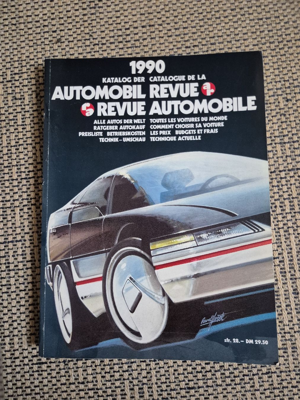 Libri: Automobil Revue Katalog 1990 – Usato da Frutigen venduto da Timowyssen