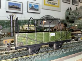 Märklin Güterwagen mit Bügel Spur 1 sehr alt!