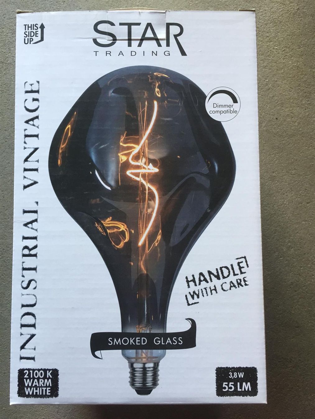 Lampade: LED Big Industrial Vintage,rauch,E27-500 – Nuovo e nell'imballaggio originale da Recherswil venduto da paulchen09 2