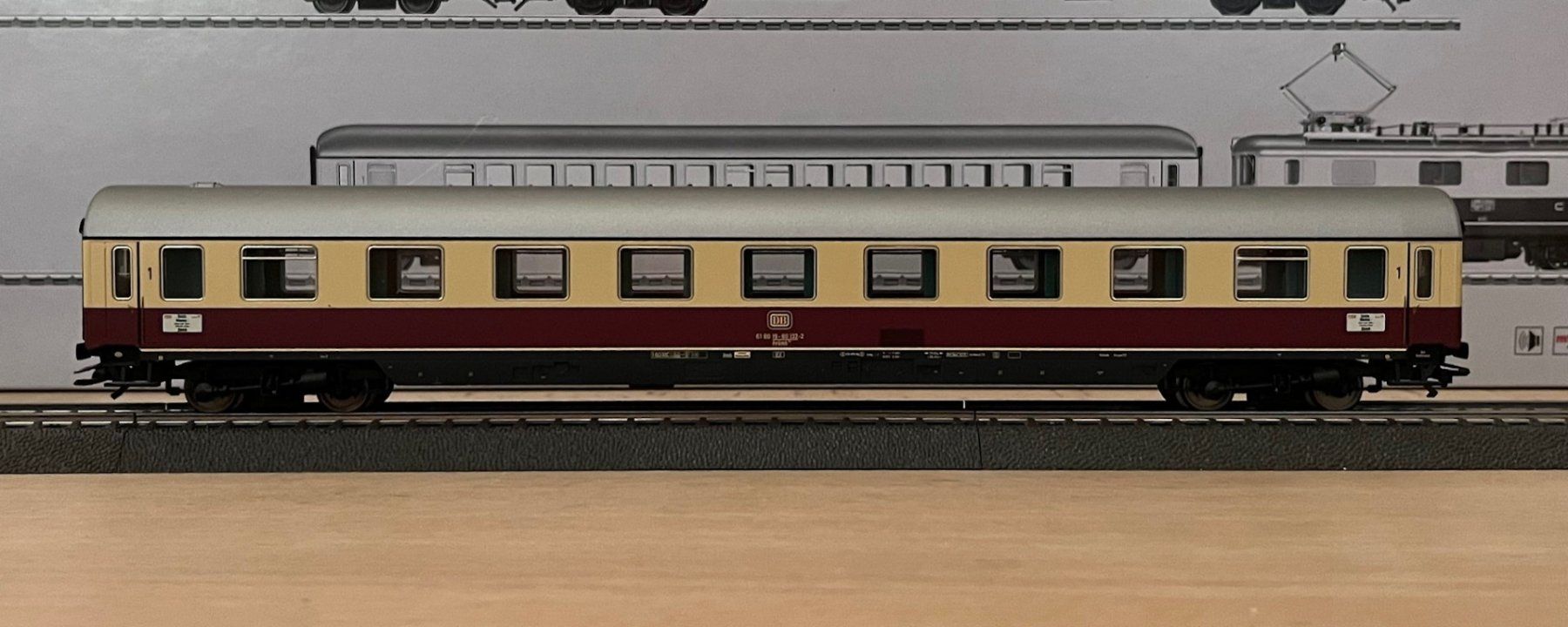 Märklin Modellini di ferrovie: TEE Bavaria Set Märklin - AC digital – Usato da Winterthur venduto da dond1 8