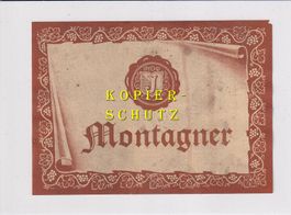 Etikette - Montagner /bd